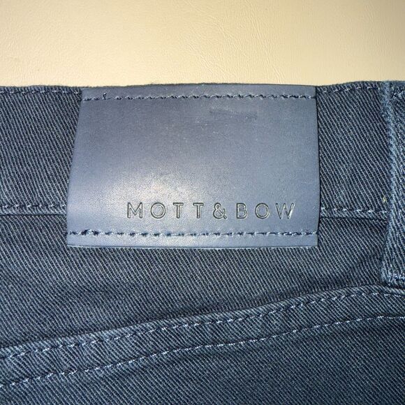 Mott & Bow Slim Mercer Jean - Navy 31/30 - Picture 7 of 11